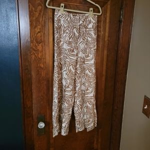 House of Harlow 1960 Linen Wide Leg Pants Size 4